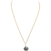 Rutile Quatz Gemstone Attached With Gold Rhodium Plating Chain Bp1044 photo 1
