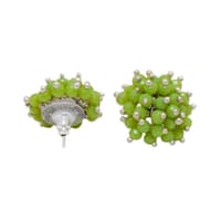 Peridot Zircon Beads Earrings CE-1028 photo 3