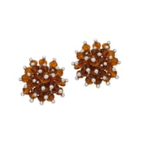 Champion Quartz Zircon Beads Earrings (Tops) CE-1041 photo 1