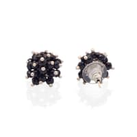 Black Spinel Zircon Beads Earrings (Tops) CE-1059 photo 5
