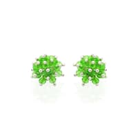T-Savorite Zircon Beads Earrings (Tops) CE-1060 photo 1