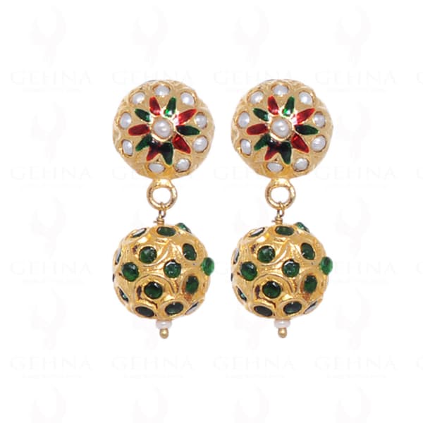 Jadau Earrings