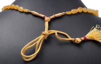 Yellow Sapphire Natural & Rare Gemstone Tumbles Necklace NP1067 photo 4