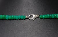 Natural Emerald Gemstone Beads Necklace NP1316 photo 4