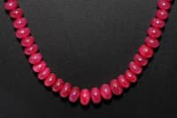 Ruby Gemstone Beads Necklace NP1334 photo 3