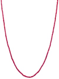 22" Inches Glass Filled Ruby gemstone Faceted Beads String NP1398 photo 1