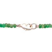 Emerald Gemstone Faceted Beads Necklace NP1421 photo 7