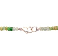 Emerald Gemstone Faceted Beads Necklace NP1422 photo 4
