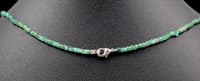 Beautiful 8 Layers Emerald Oval Shape Gemstone Beads Necklace NP1423 photo 4